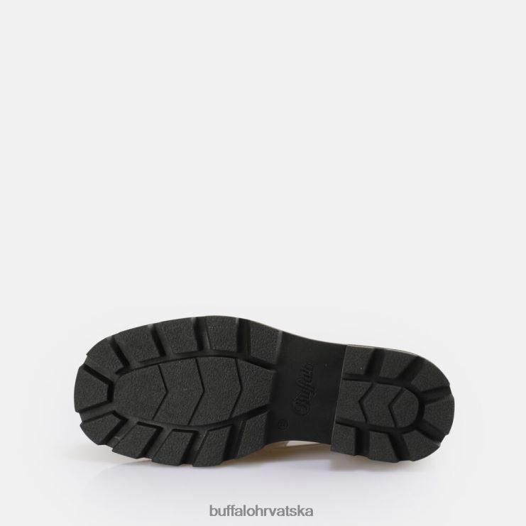 crno Buffalo četvrtasta loafer cipela |mokasinke TDD6T742